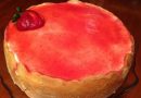 Torta Mousse de Morangos de Nova Friburgo da Pousada Refugio dos Falções