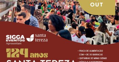 124 Anos de Santa Tereza: Festival com Quitandas, Cerveja Artesanal e Gastronomia, nos Dias 26 e 27 de Outubro!