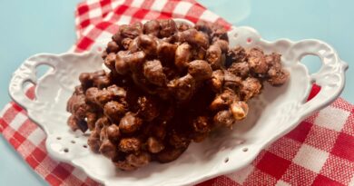 Receita de Pé de moleque de chocolate com Rosi Campolina
